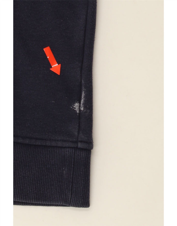 TOMMY HILFIGER Mens Sweatshirt Jumper Small Navy Blue Vintage Tommy Hilfiger and Second-Hand Tommy Hilfiger from Messina Hembry 