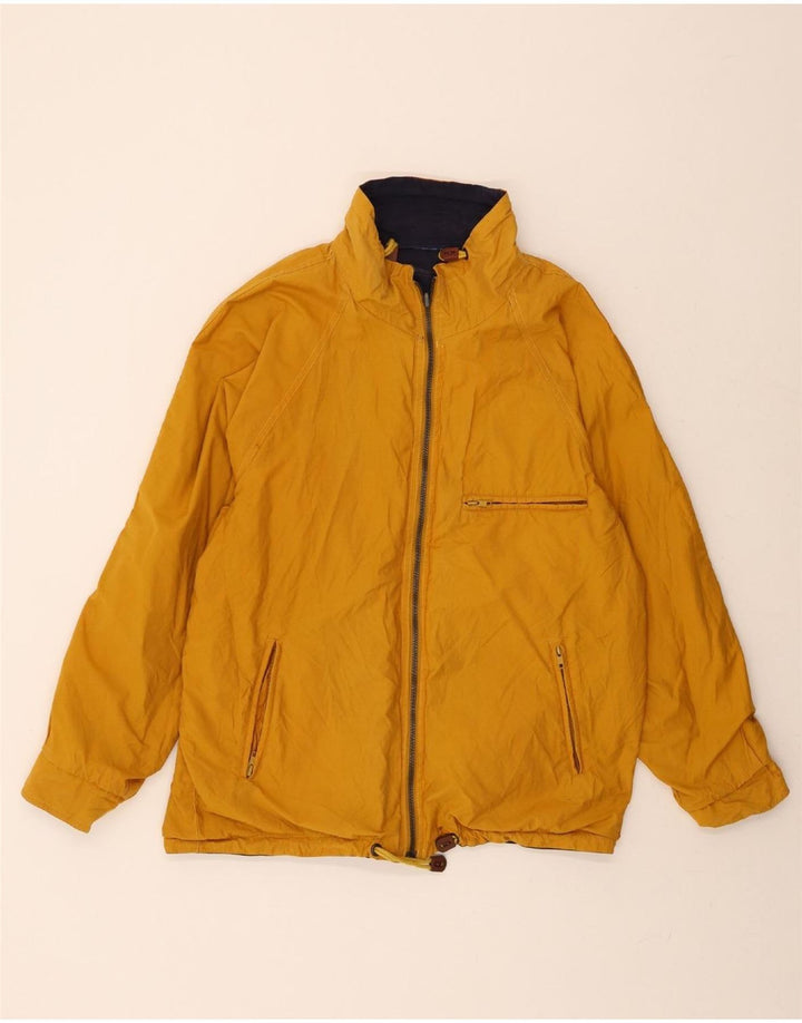 VINTAGE Mens Reversible Jacket UK 40 Large Navy Blue Cotton Vintage Vintage and Second-Hand Vintage from Messina Hembry 