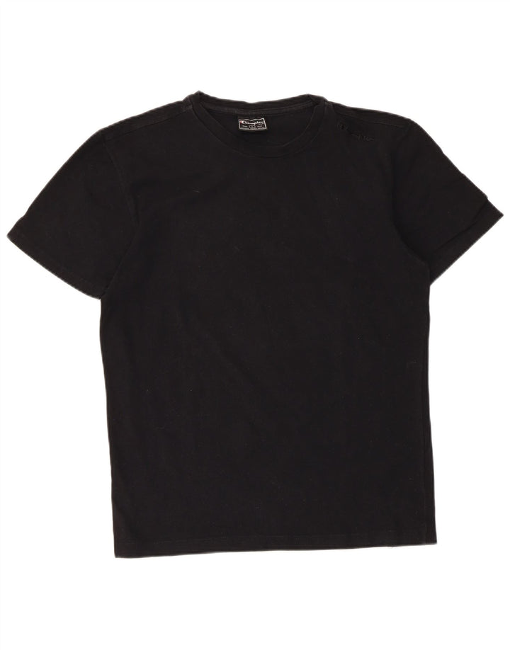 Champion Herre T-Shirt Top Stor Sort Bomuld