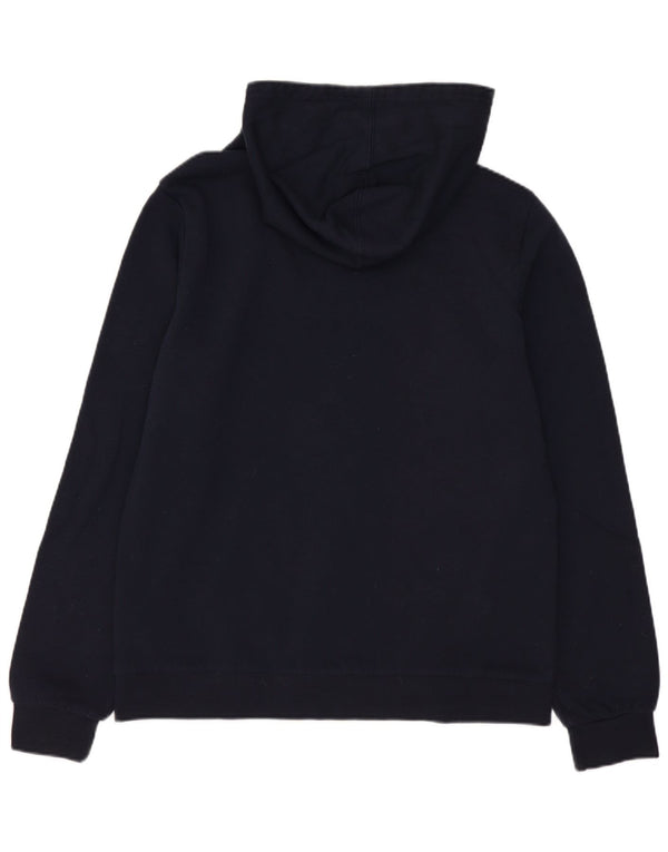 Champion Boys Graphic Hoodie Jumper 15-16 Years 2XL Navy Blue Cotton