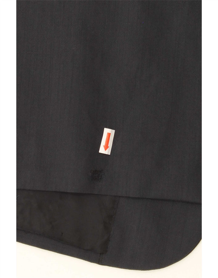 Yves Saint Laurent Herre 2-knaps blazerjakke IT 56 3XL Grå Uld