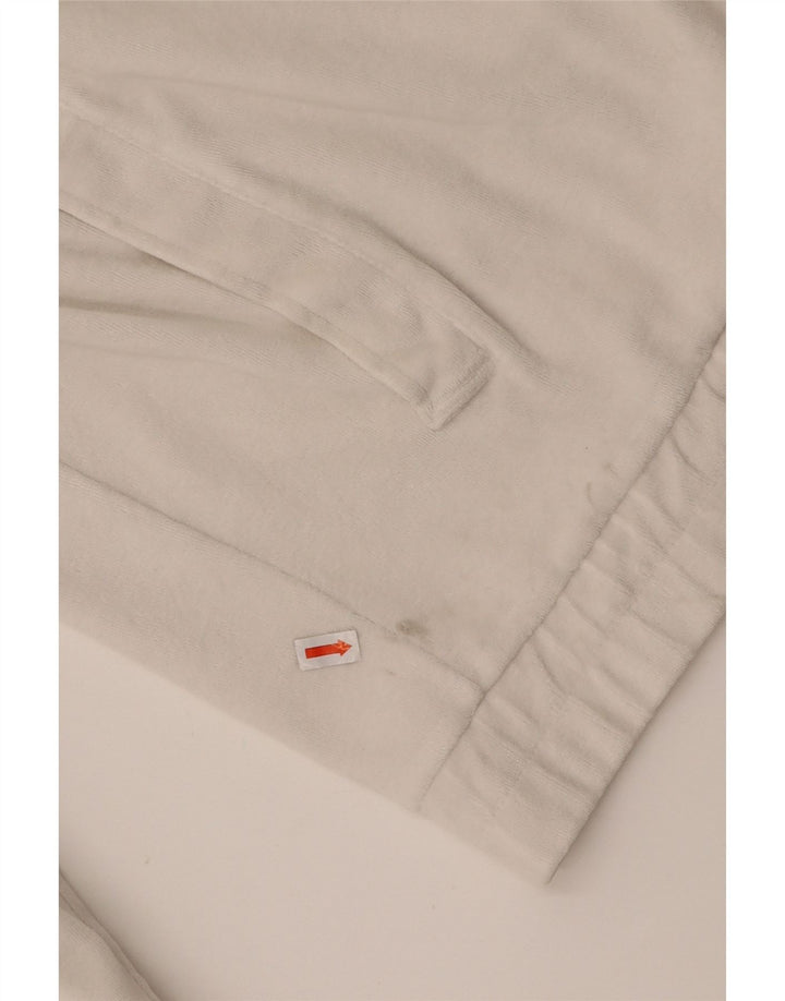 FILA Womens Tracksuit Top Jacket IT 46 Large White Colourblock Cotton