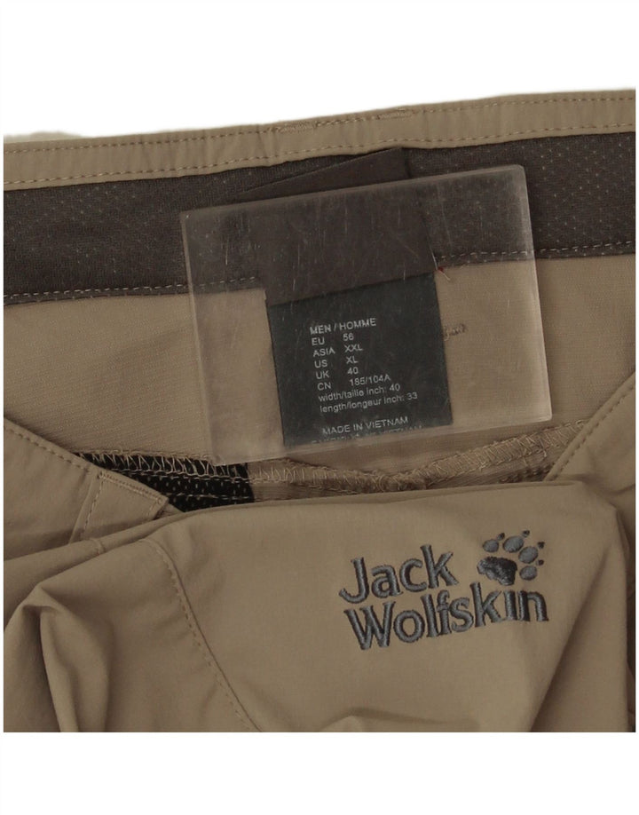 Jack Wolfskin Herre Vandrebukser W40 L34 Khaki Polyamid