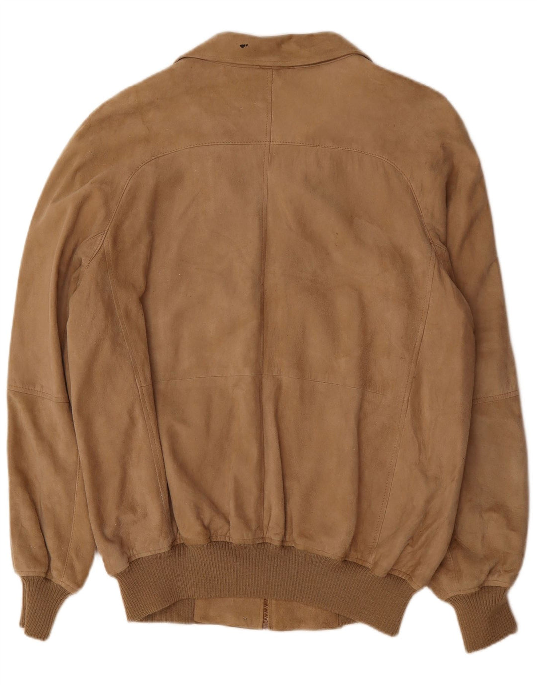 VINTAGE Bomberjakke i ruskind til mænd UK 42 XL Brun