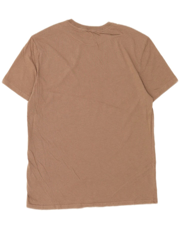 Hurley Herre Grafisk T-Shirt Top Medium Brun Bomuld