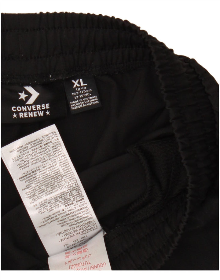Converse drenge grafiske sportsshorts 13-14 år XL sort polyester