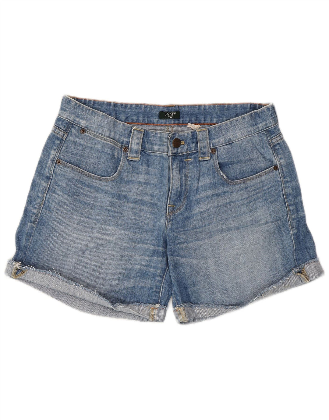 J. CREW Dames denimshorts US 6 Medium W30 Blue Cotton