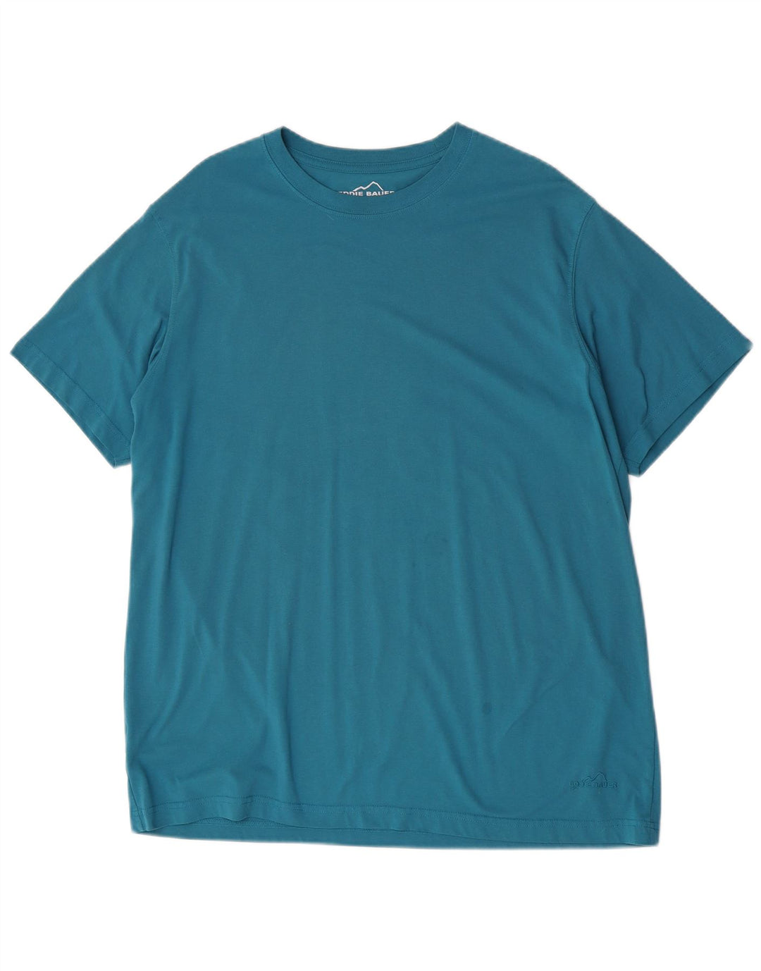 Eddie Bauer Herre T-Shirt Top XL Blå Bomuld