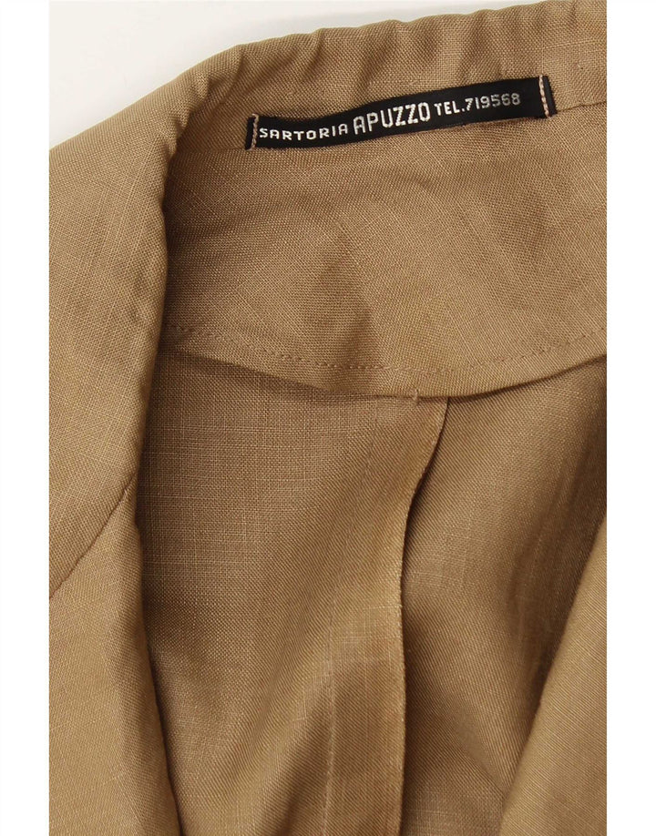Vintage herre 3-knaps blazerjakke UK 38 Medium Beige