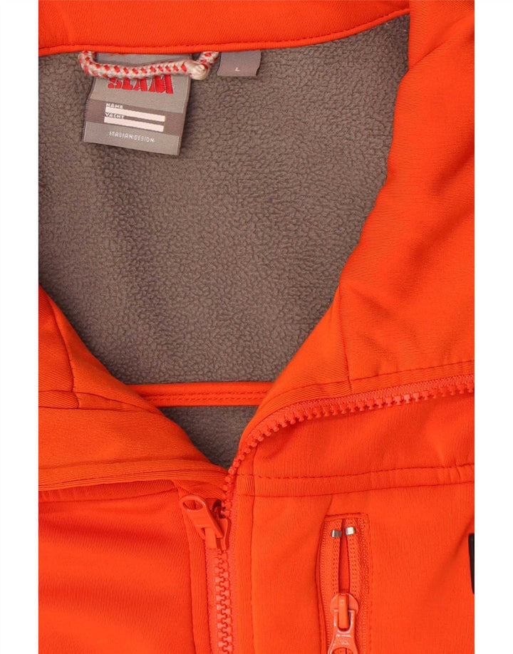 Slam Herre Liner Træningsdragt Topjakke Stor Orange Polyester