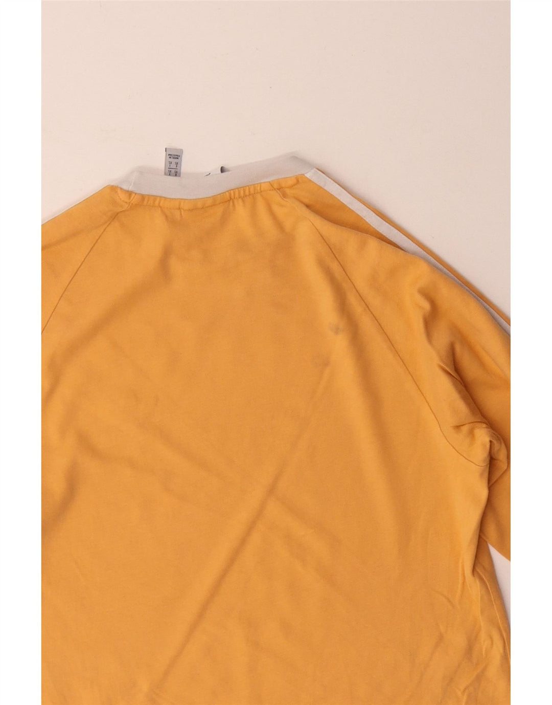 Adidas Herre Top Langærmet XS Gul Bomuld