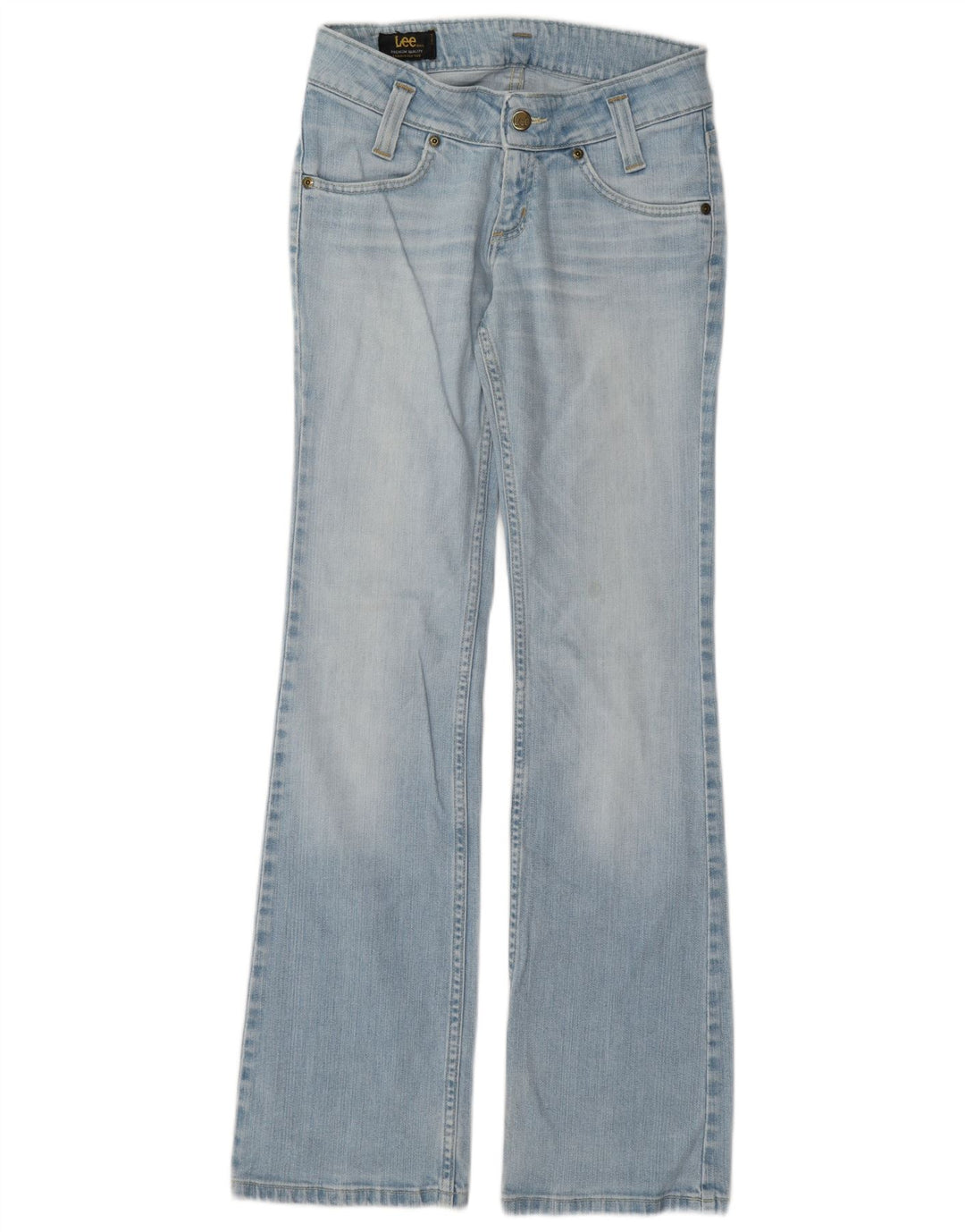 Lee Dame Leola Bootcut Jeans W28 L32 Blå Bomuld