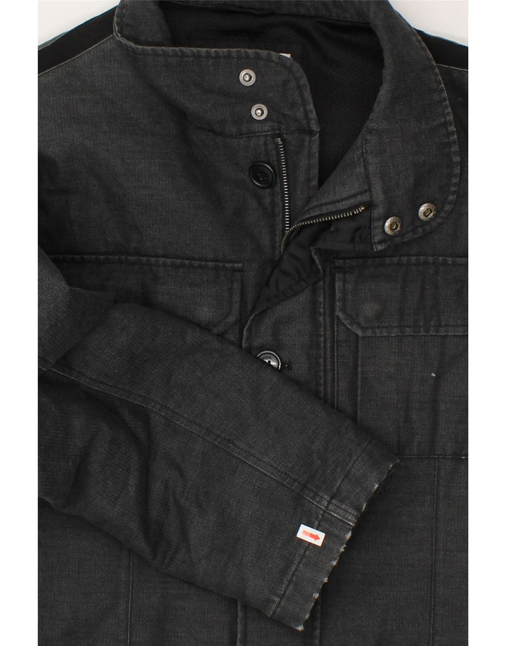 GEOX Herre Respira Overfrakke UK 44 2XL Grå Polyester