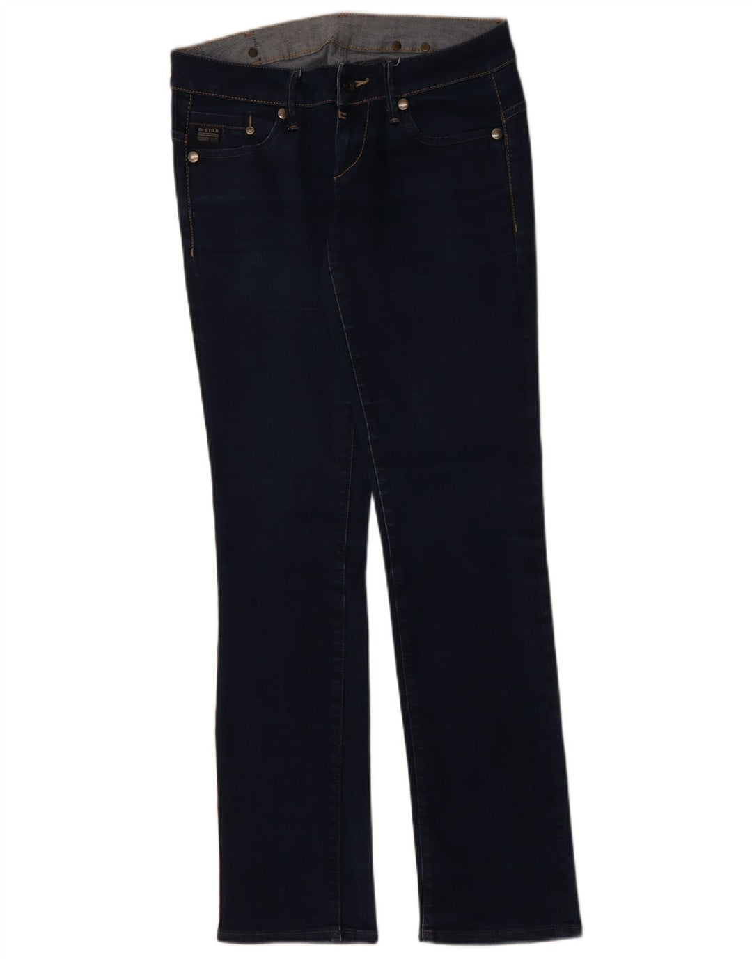 G-STAR Dame Slim Jeans W29 L32 Marineblå Bomuld