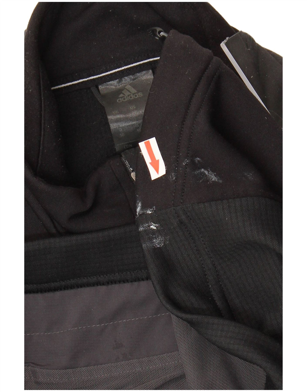 Adidas Træningsdragt til mænd Topjakke UK 40/42 Medium Sort Polyester