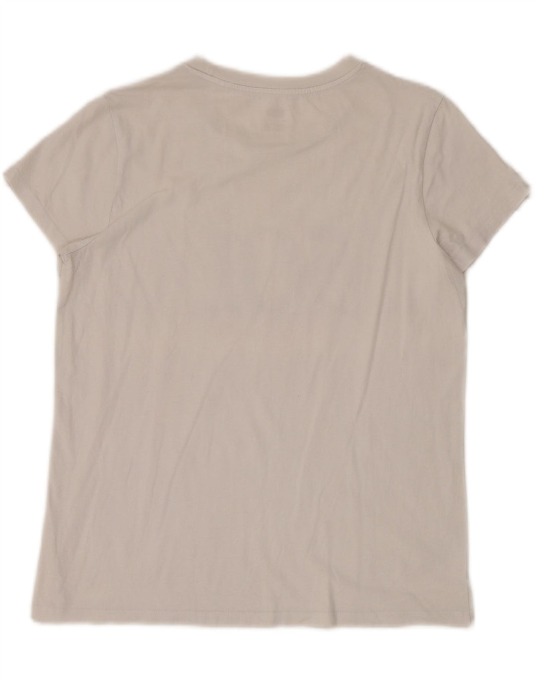 LEVI'S Grafisk T-shirt top til kvinder UK 14 Medium White