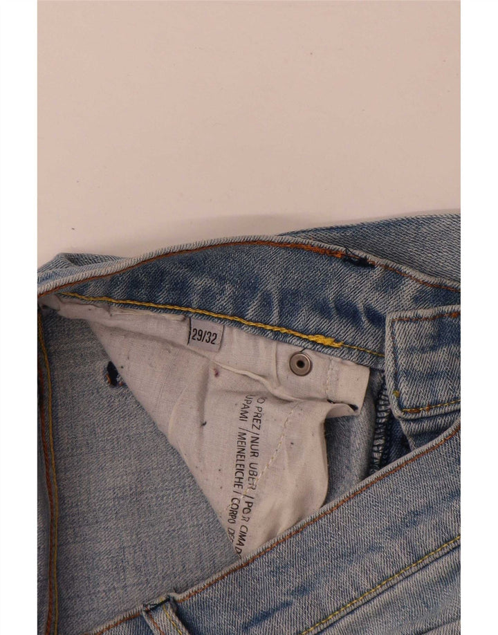 Billige Mandag Dame Skinny Jeans W29 L32 Blå