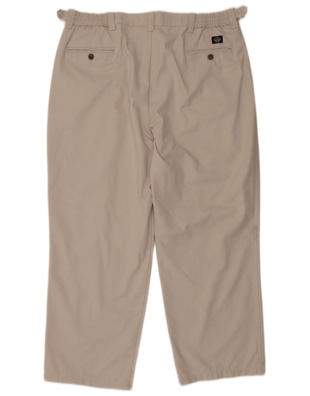 Dockers Herre Khakis Pegged Chino Bukser W40 L28 Grå Bomuld