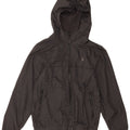Volcom Regnjakke med hætte til piger 13-14 år XL Grå Houndstooth Polyester