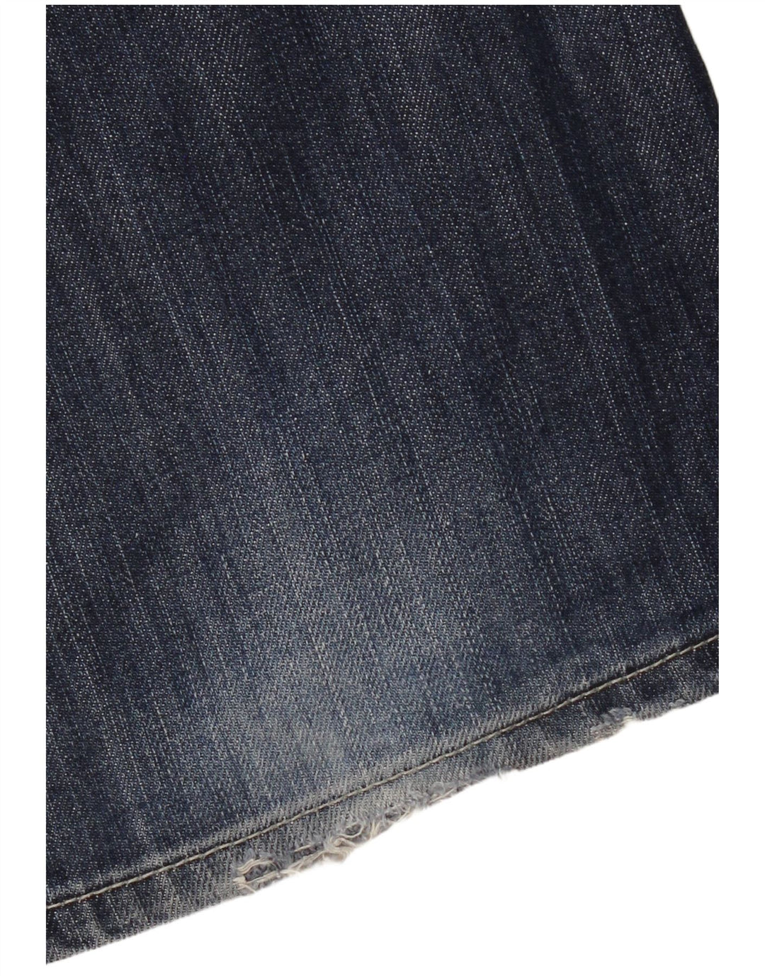 Mustang Dame Bootcut Jeans W35 L32 Marineblå Bomuld