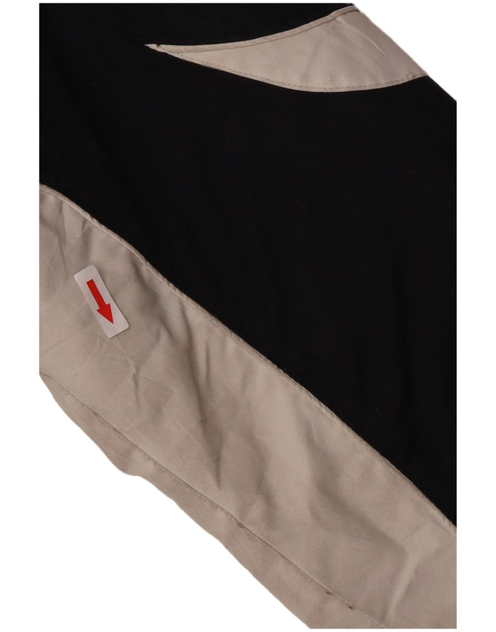 Columbia Womens Oversized Polstret Jakke UK 10 Small Navy Blue Colourblock