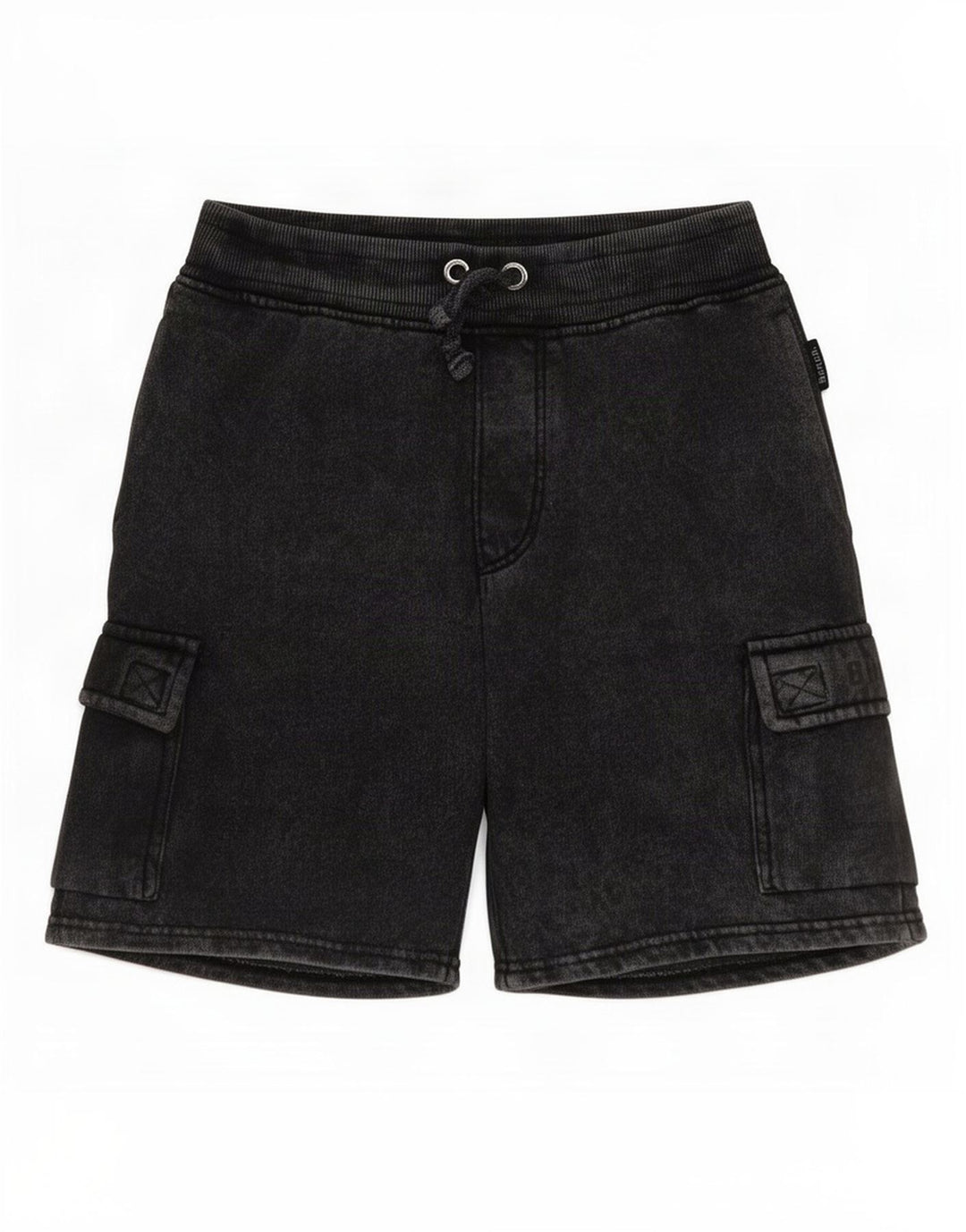 Bænk drenge cargo shorts 11-12 år W26 grå bomuld