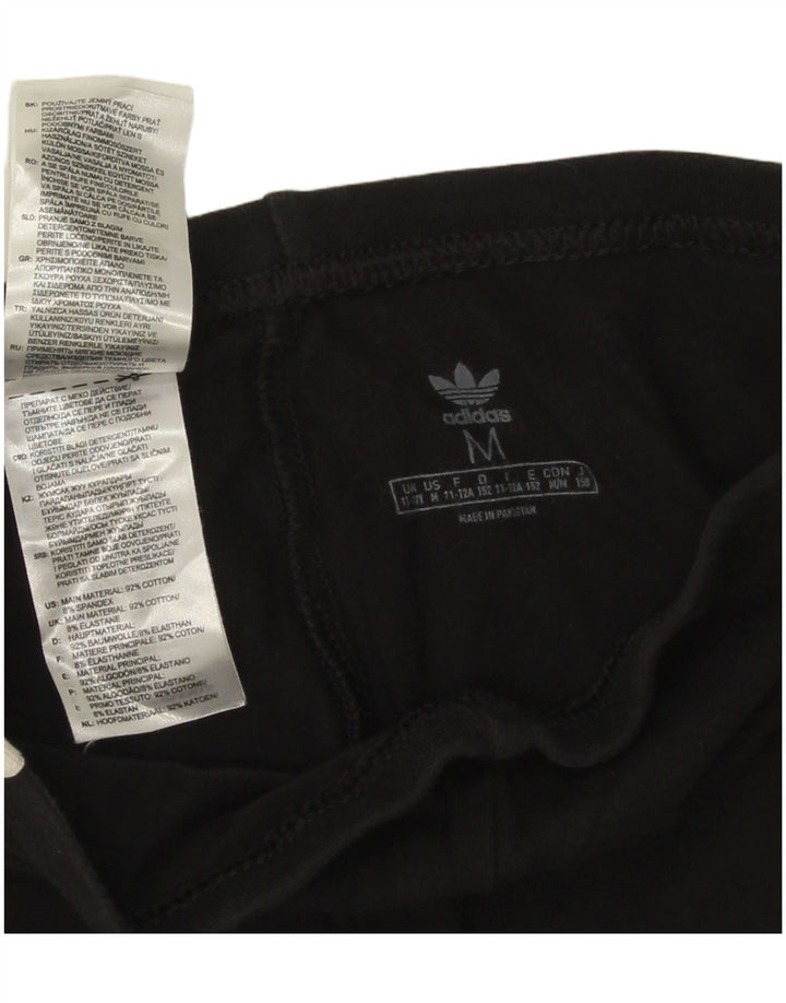 Adidas Pige Leggings 11-12 år Medium Sort Bomuld