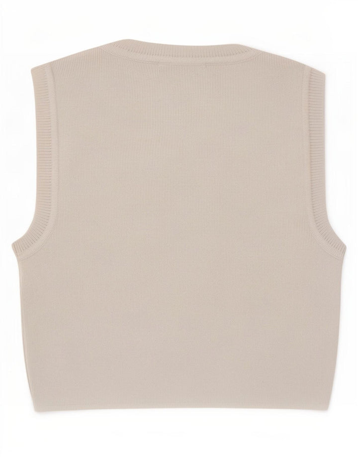 Zara Damevest Top UK 8 Small White Viscose
