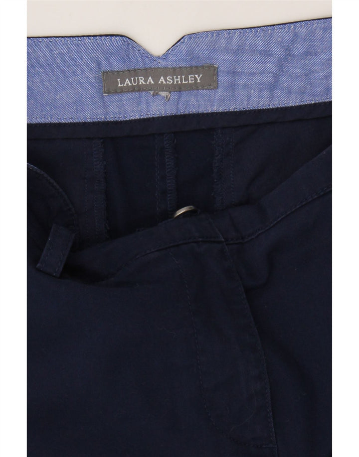 LAURA ASHLEY Womens A-Line Skirt W30 Medium  Navy Blue