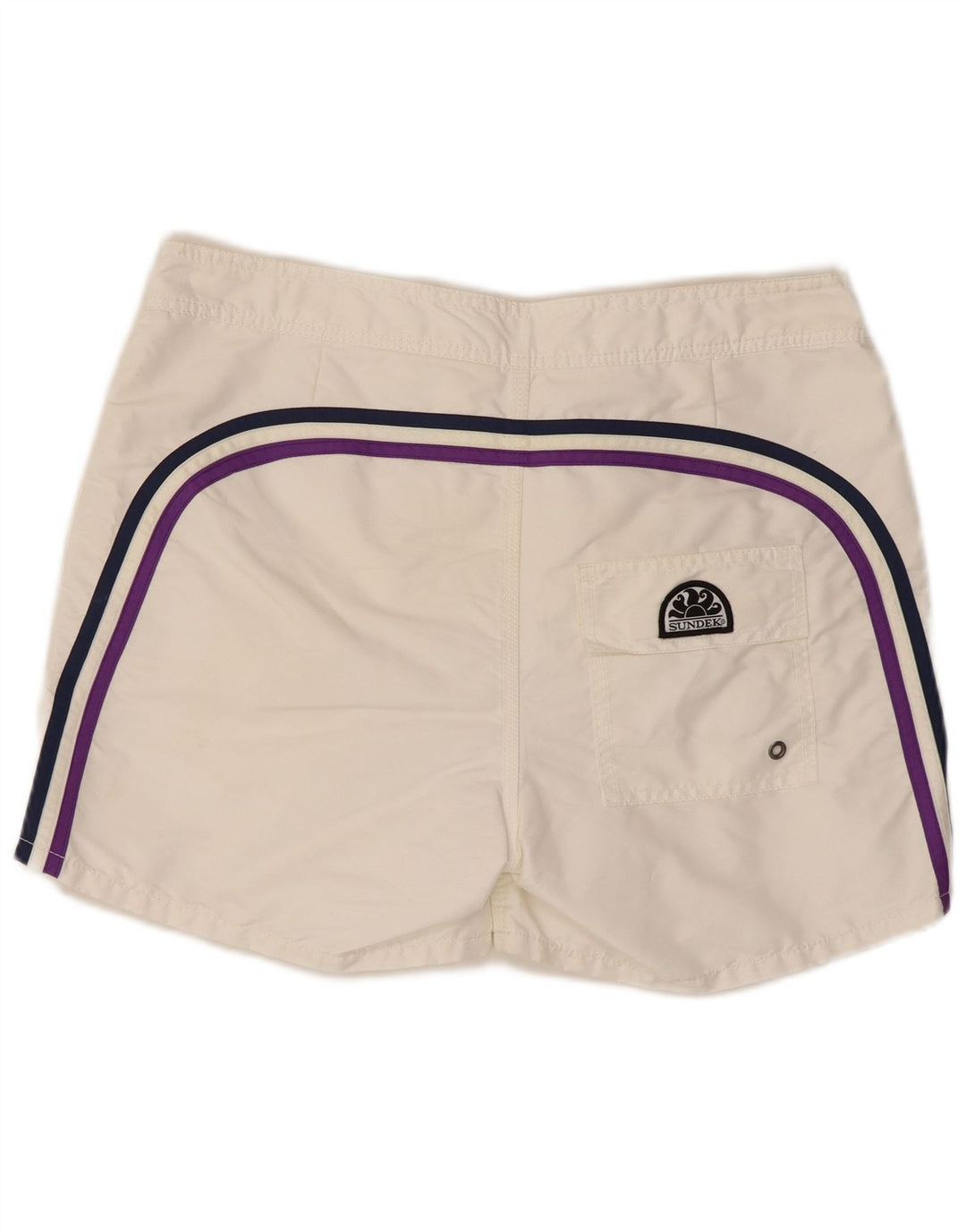 Sundek Herre badeshorts Stor Hvid Polyester