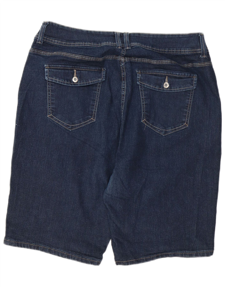LEE Dame Riders Denim Shorts W38 XL Blå