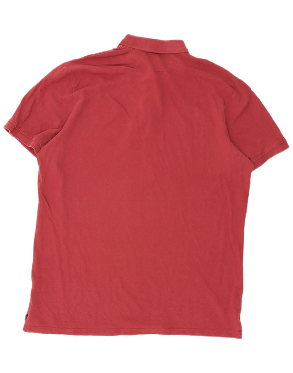 Mountain Warehouse Herre poloshirt XL Bourgogne bomuld