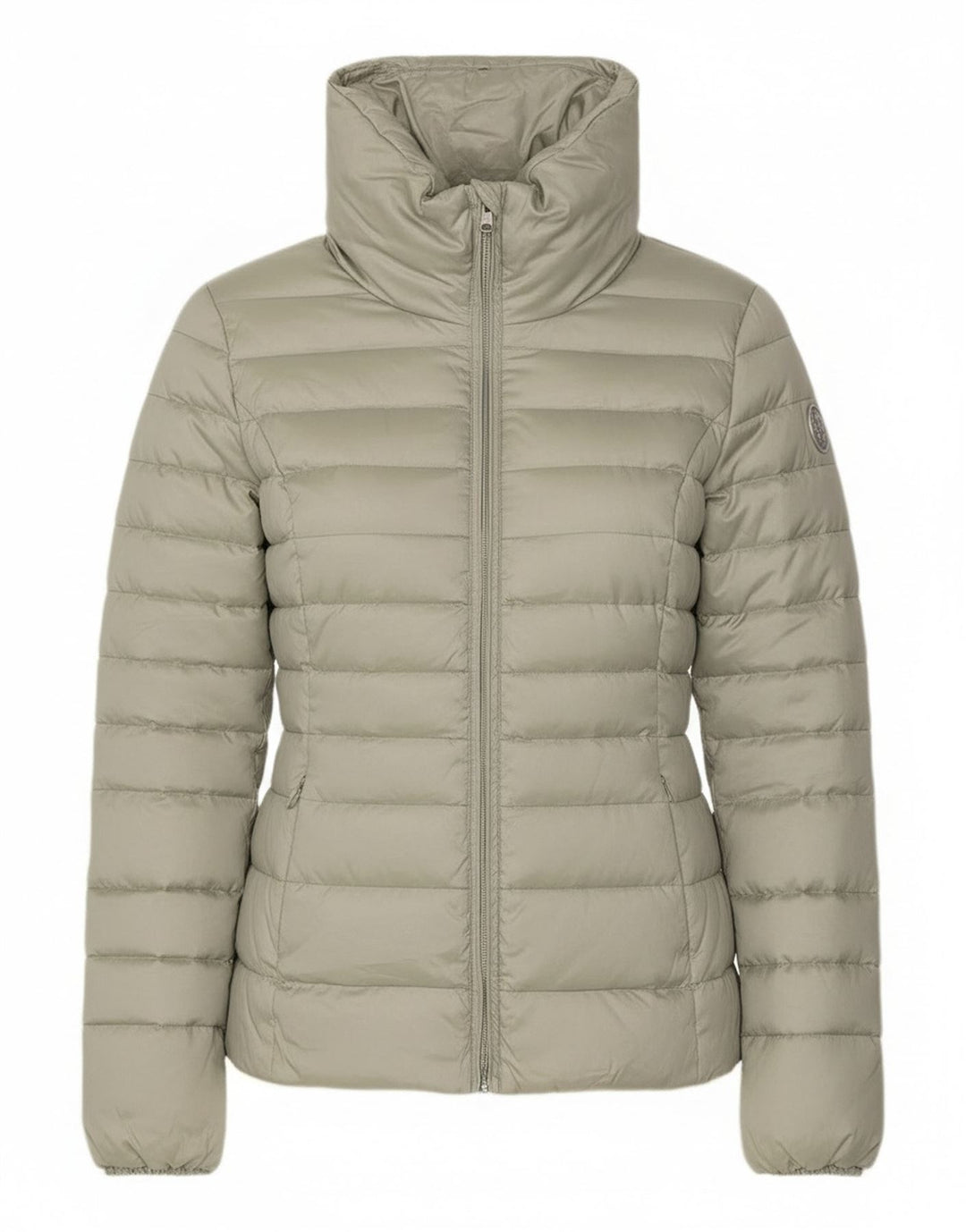 Conte of Florence Polstret jakke til kvinder IT 44 Medium Green Polyester