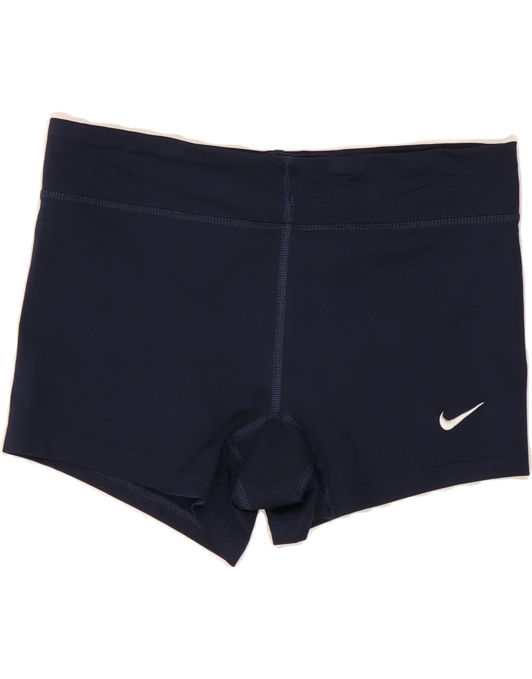NIKE Mens Dri Fit Swimming Shorts Small  Navy Blue Polyester Vintage Nike and Second-Hand Nike from Messina Hembry 