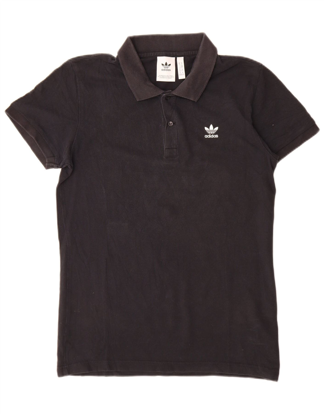 Adidas herre poloshirt Medium sort bomuld