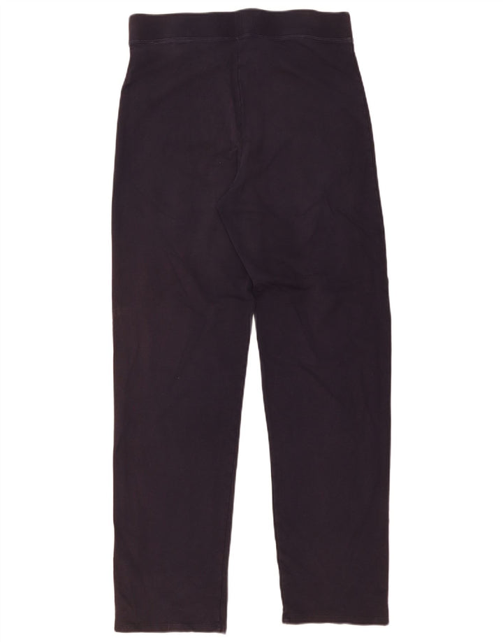 Marks & Spencer Womens Leggings UK 14 Large Navy Blue Cotton