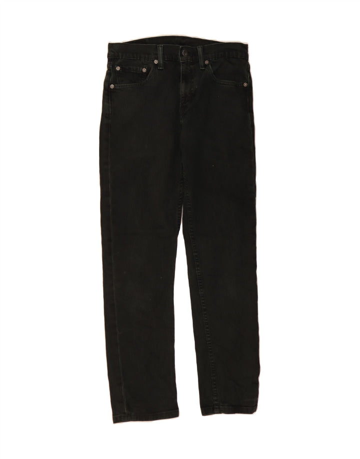 LEVI'S Womens Slim Jeans W30 L30 Black Cotton Vintage Levi's and Second-Hand Levi's from Messina Hembry 