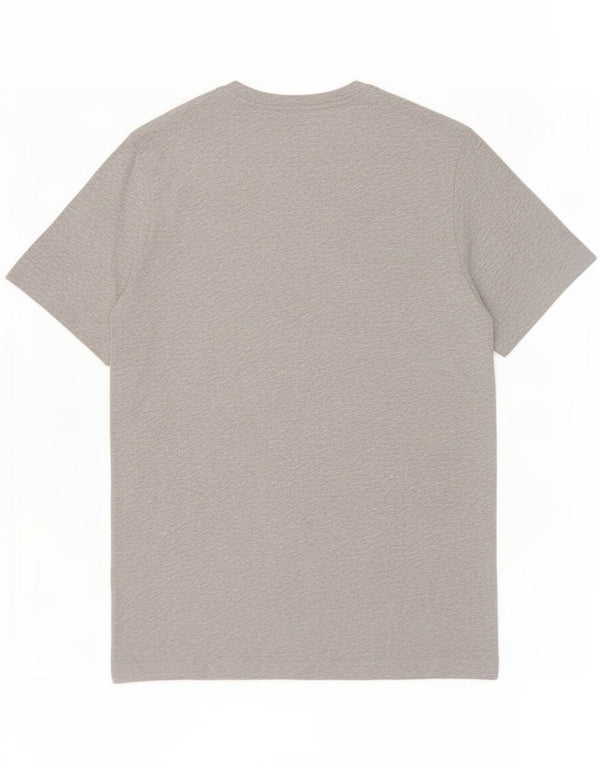 Nike T-shirt top mellem grå bomuld til mænd
