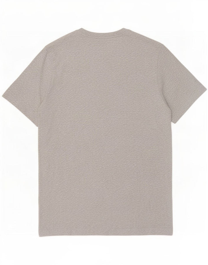 Nike T-shirt top mellem grå bomuld til mænd