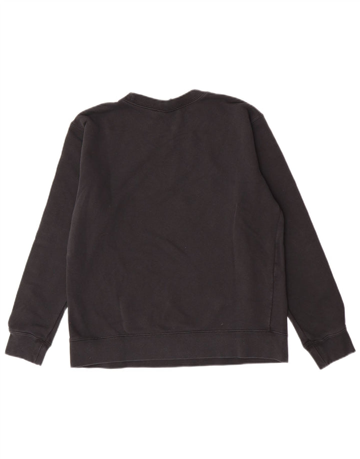 Nike Womens Graphic Oversized Sweatshirt Jumper UK 10 Small Black