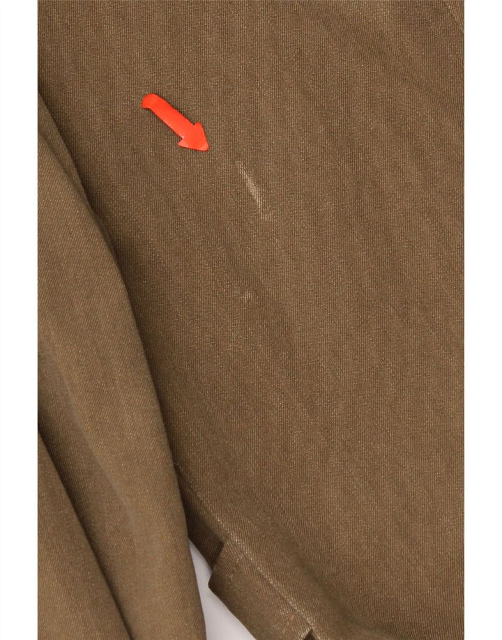 Les Copains Herre Hooded Duffel Coat IT 50 Stor Brun Uld