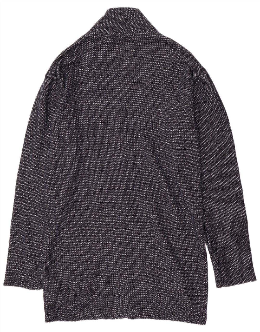 Zara herre cardigan sweater XL marineblå polyester