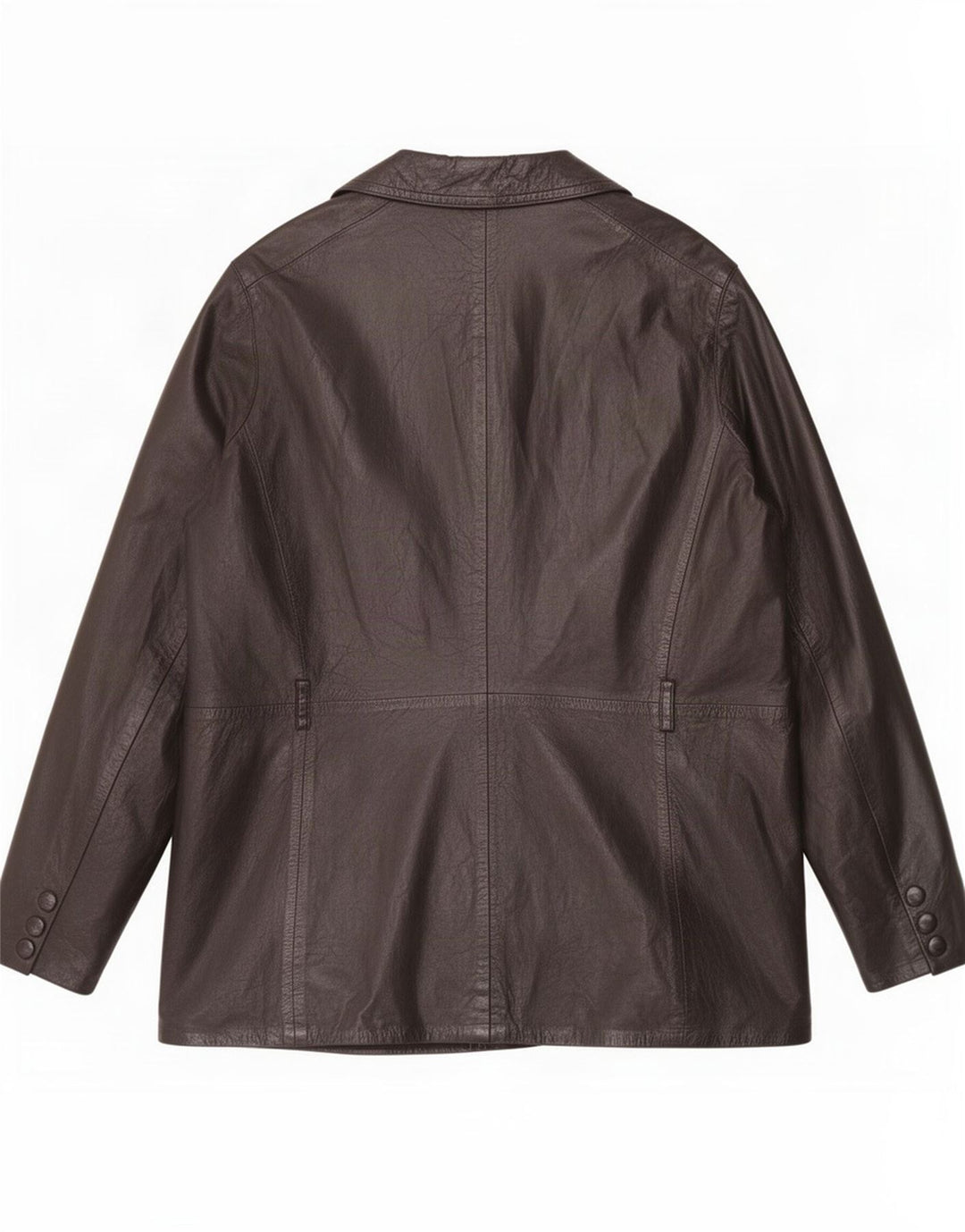 Maxime Dame Læderjakke UK 14 Medium Sort