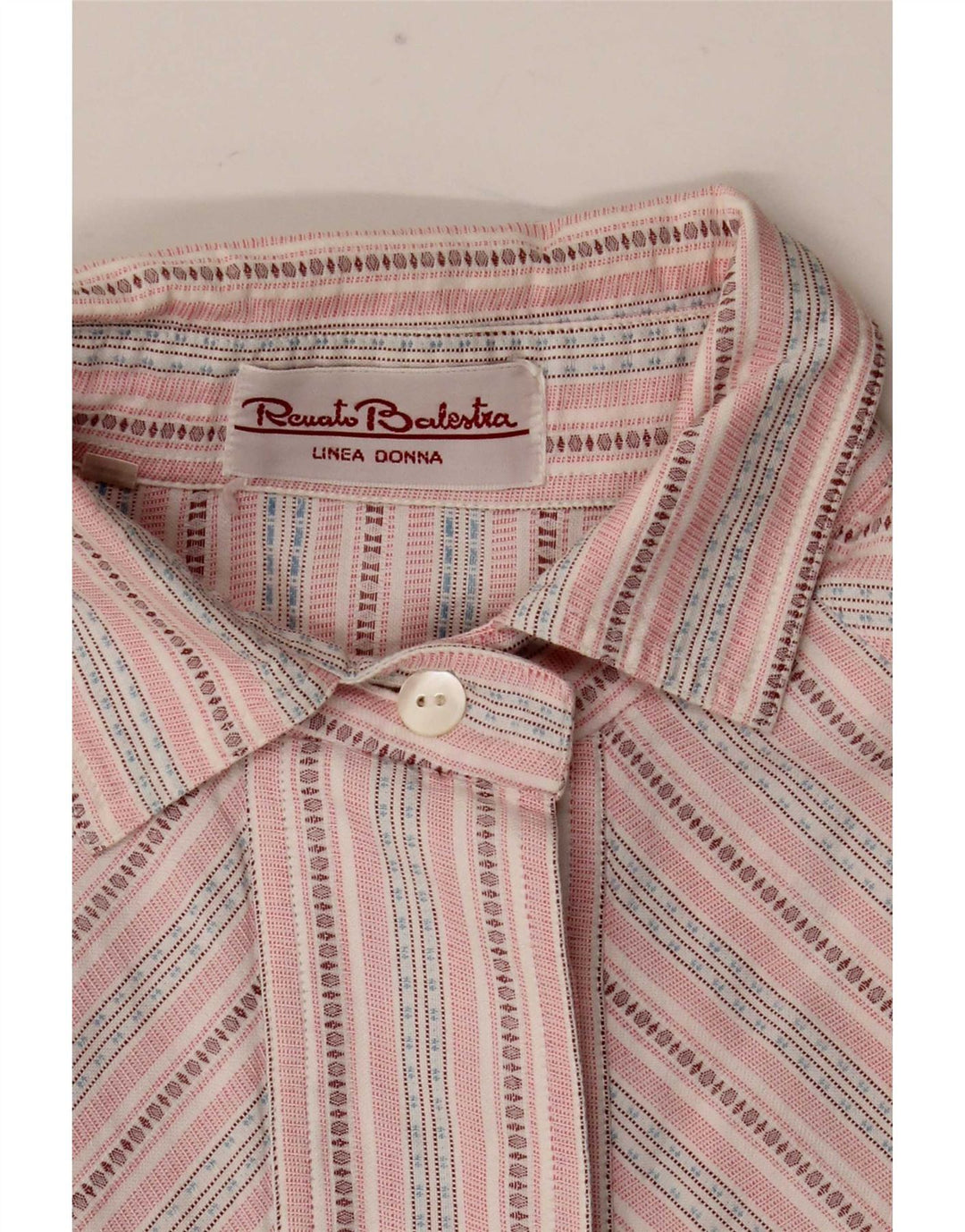 Renato Balestra Dameskjorte IT 44 Medium Pink Stribet