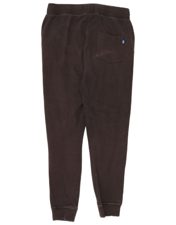 Adidas Dame Grafisk træningsdragt Bukser Joggers UK 14 Medium Sort Bomuld