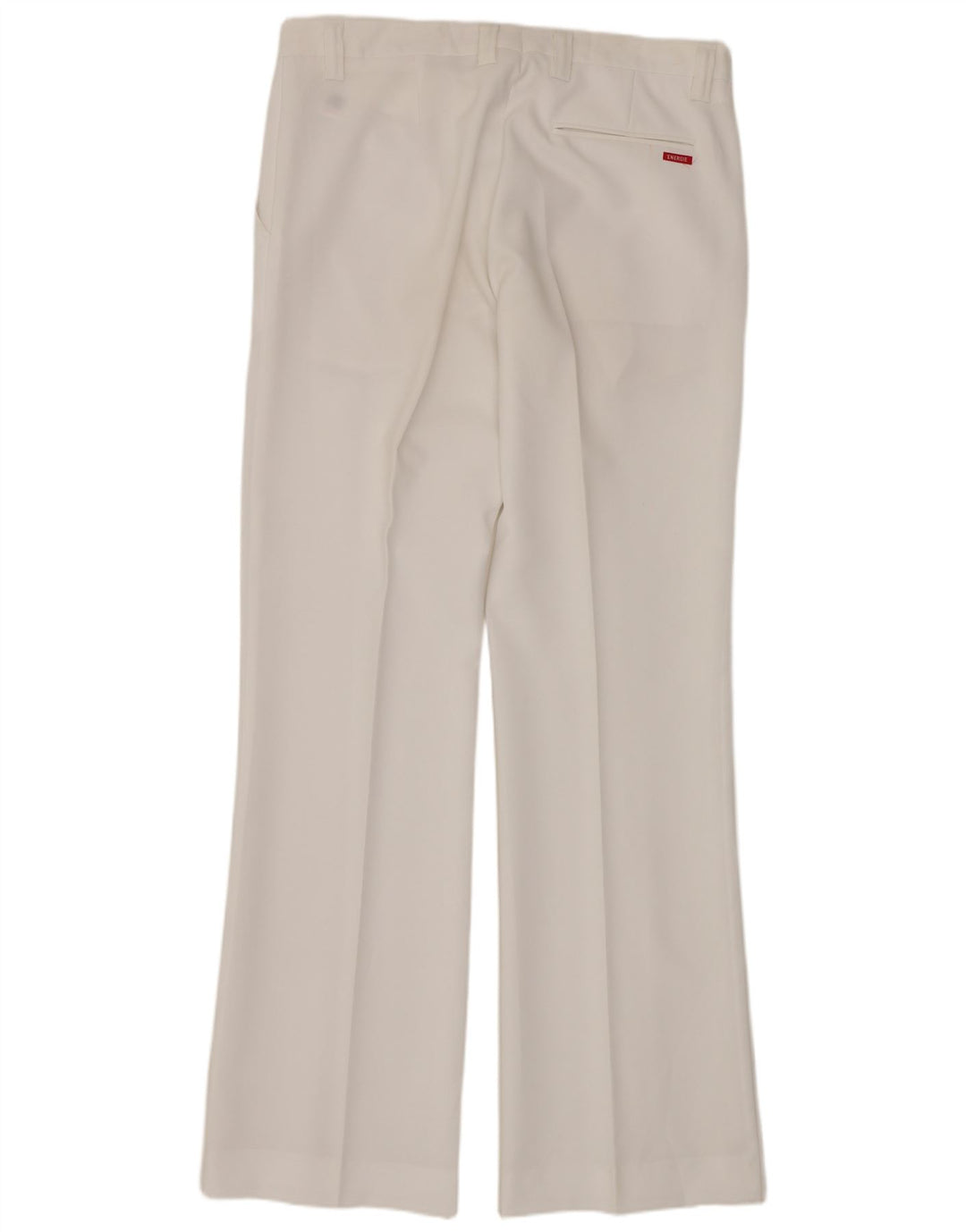 Energie Herre Straight Chino Bukser W36 L34 Hvid Polyester