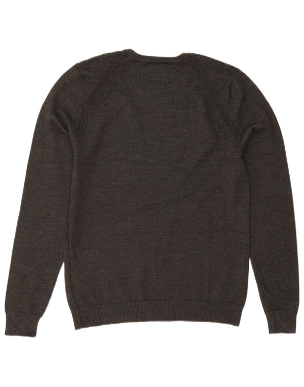 Guess Dame sweater med rund hals DK 12 Medium Green Wool