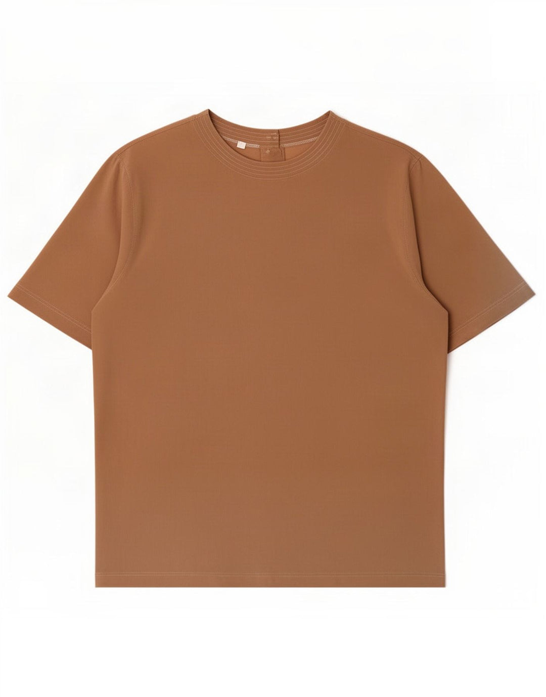 Vintage bluse til kvinder IT 44 Medium Brun Silke