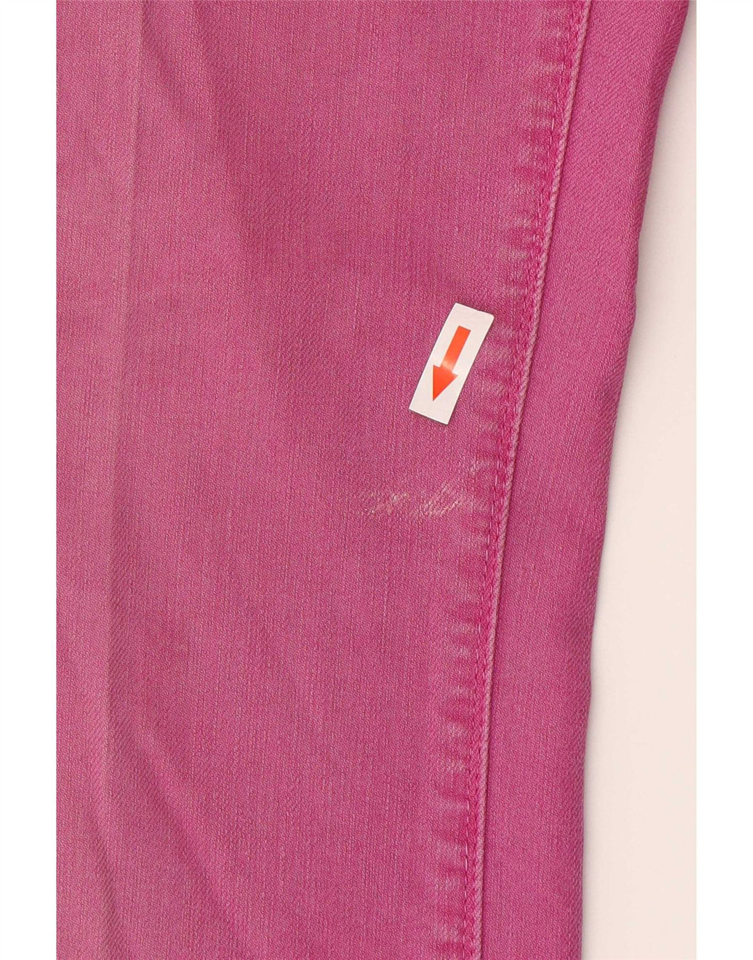Trussardi Lige Jeans til kvinder W30 L30 Pink Bomuld