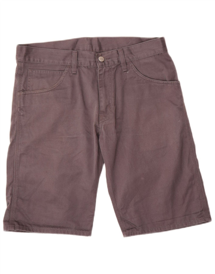 Carhartt Herre Casual Shorts W32 Medium Grey Bomuld